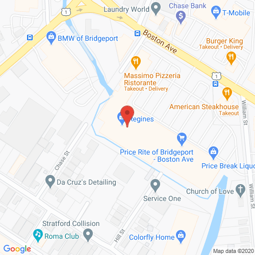 Map of Sutton Dental in Bridgeport CT