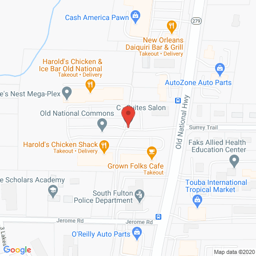 Map of Franklin Dental in College Park GA