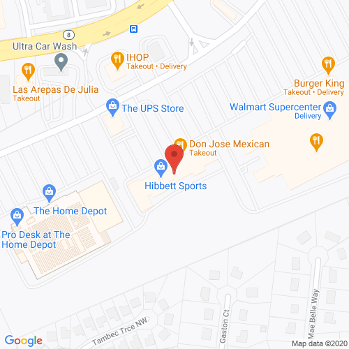 Map of Franklin Dental in Lilburn GA