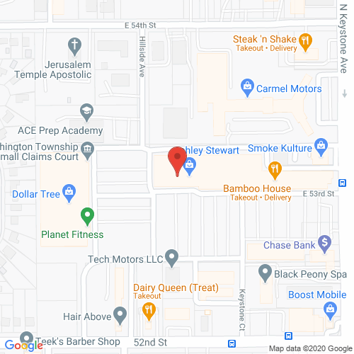 Map of Pippin Dental in Northeast Indy IN