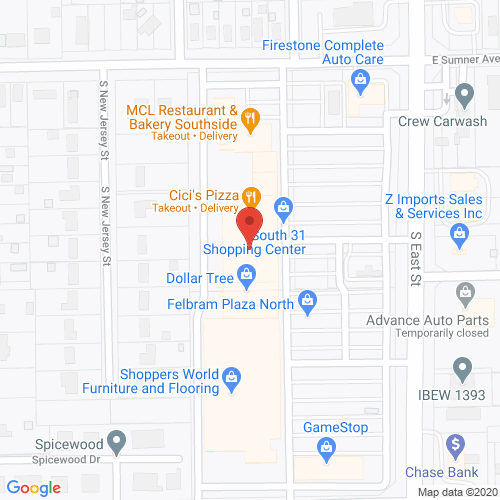 Map of Pippin Dental in South Indy IN