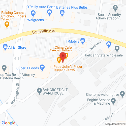 Map of Taylor Dental in Monroe LA