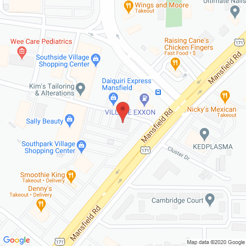 Map of Taylor Dental in Shreveport - Mansfield LA