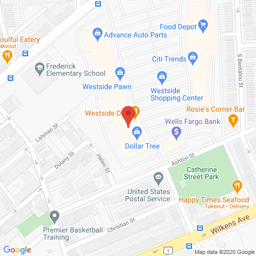 Map of Porter Dental in Baltimore MD