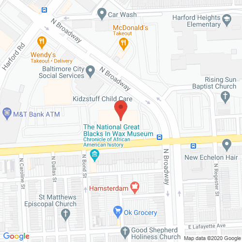 Map of Porter Dental in Northeast Baltimore MD