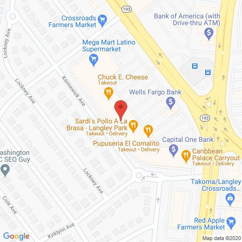 Map of Pine Dentistry in Takoma Park MD