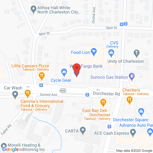 Map of Creston Dental in North Charleston SC