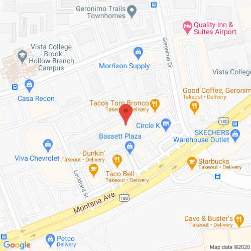 Map of Pinova Dental in El Paso - Montana TX