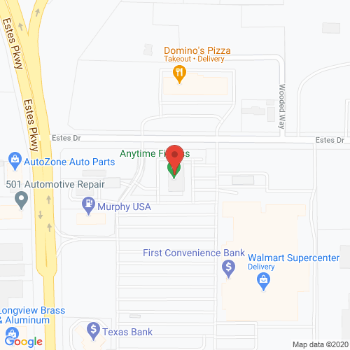 Map of Goodland Dentistry in Longview - Estes TX