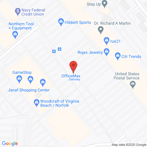 Map of Spencer Dental in Janaf VA