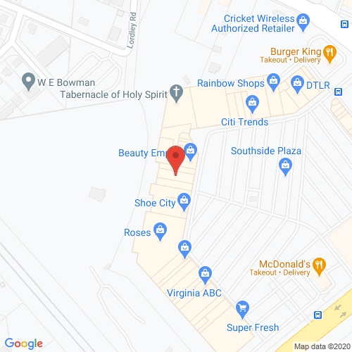 Map of Spencer Dental in S. Richmond VA