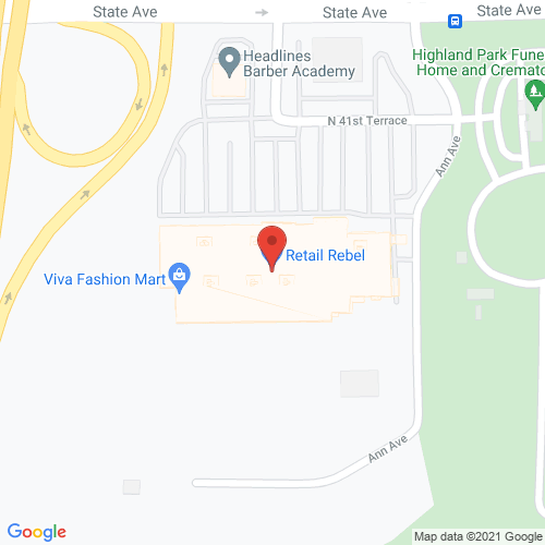 Map of Pippin Dental in KC Dental in Kansas City, KS
